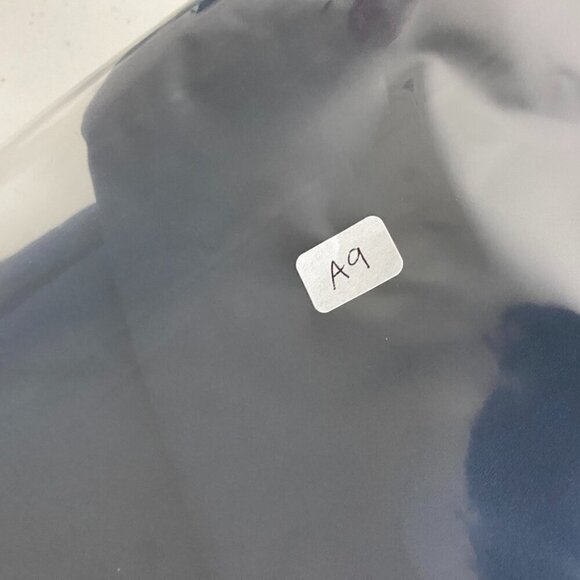 Everlane The Structured Cotton Jumpsuit Blue Sleeveless V Neck Pockets Womens 6 - Picture 7 of 7